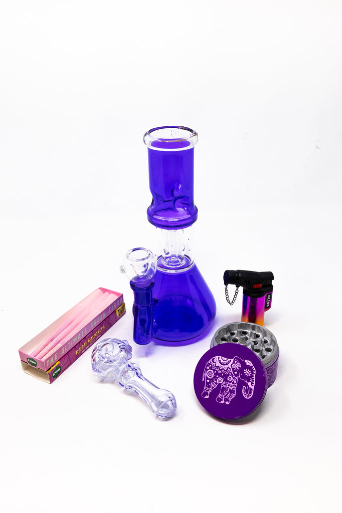 8" Purple Side Joint Combo