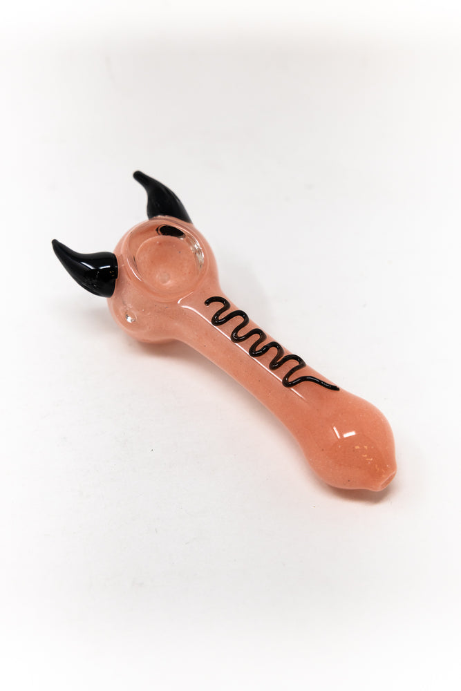 5" Pink Devil Hand Pipe