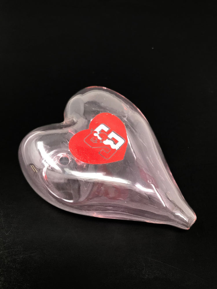 3.5" SG Heart Pipe