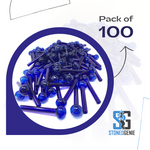 Blue Oil Burner Pipes - 100 pack