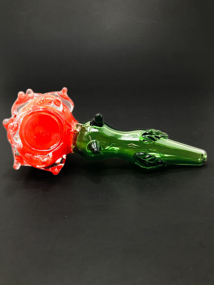 5" Red Rose Hand Pipe