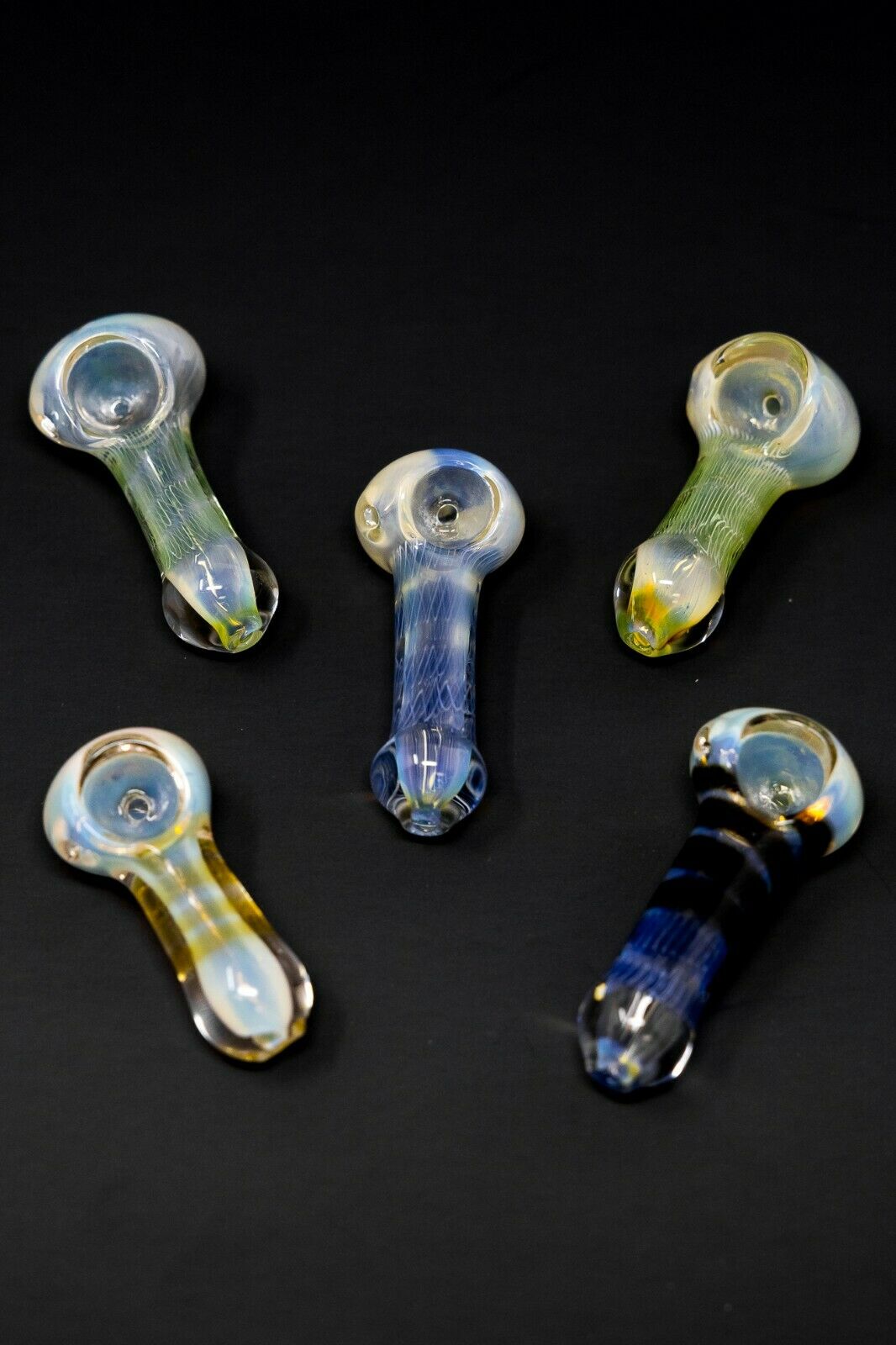 2.5/3" Color Changing TOBACCO Smoking Hand Pipes Bundle StonedGenie.com