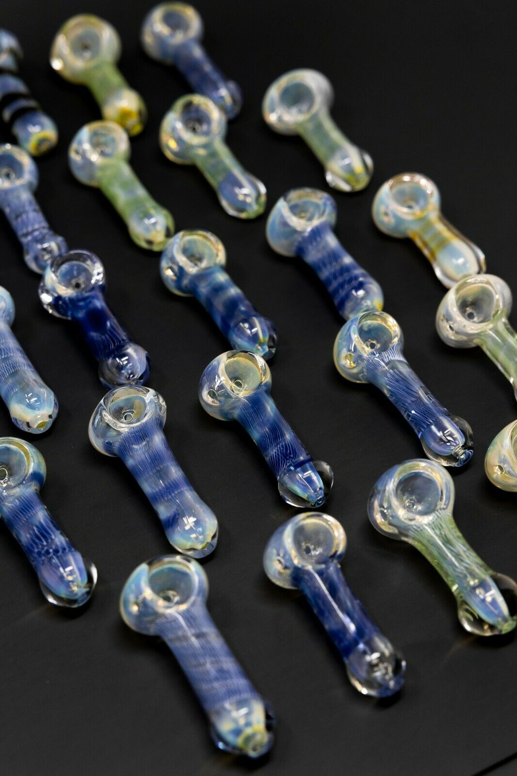 2.5/3" Color Changing TOBACCO Smoking Hand Pipes Bundle StonedGenie.com