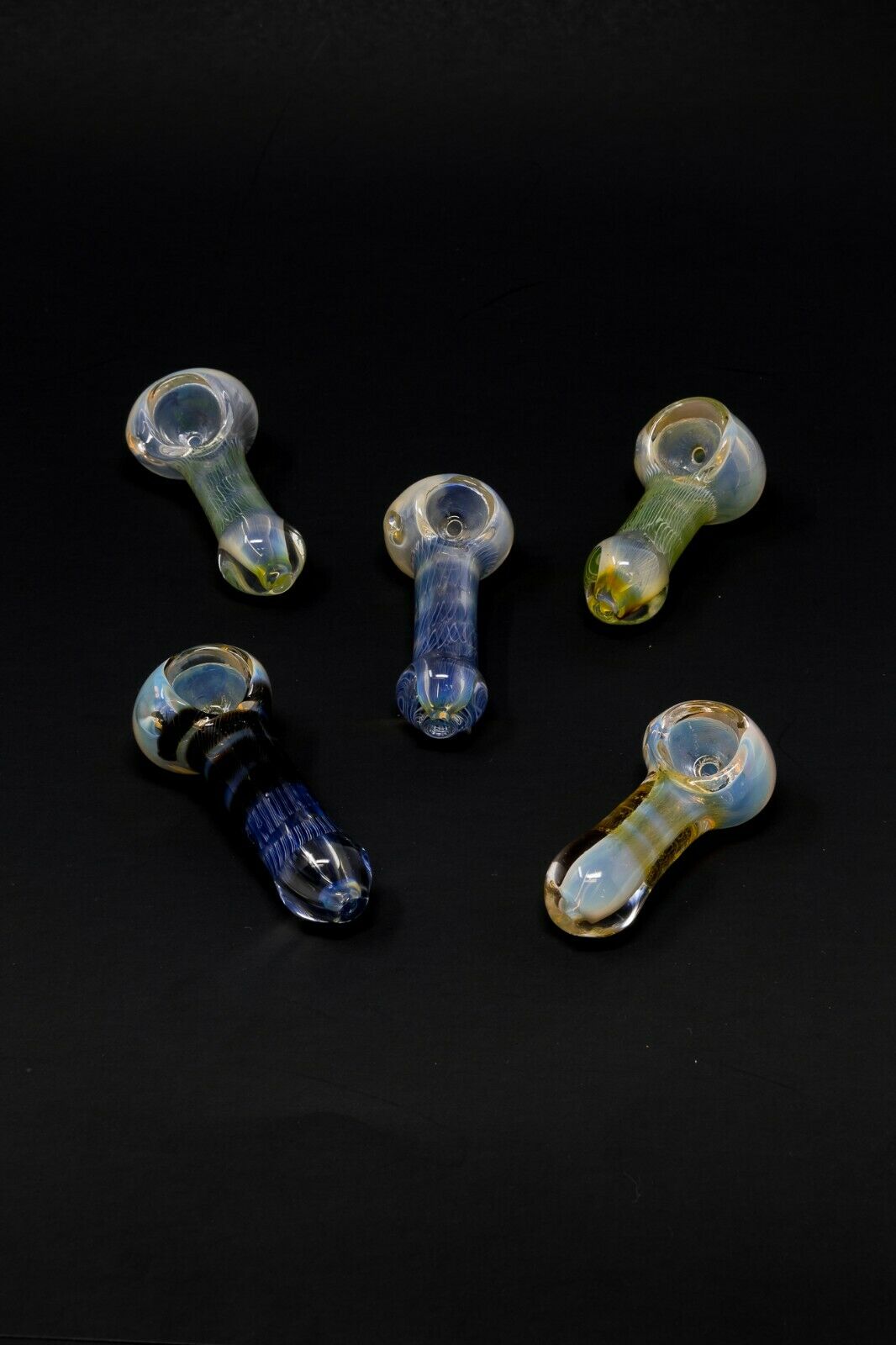 2.5/3" Color Changing TOBACCO Smoking Hand Pipes Bundle StonedGenie.com