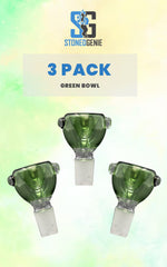14mm Green Male Bowl Pc