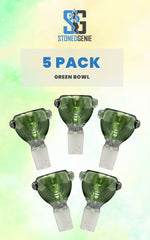 14mm Green Male Bowl Pc