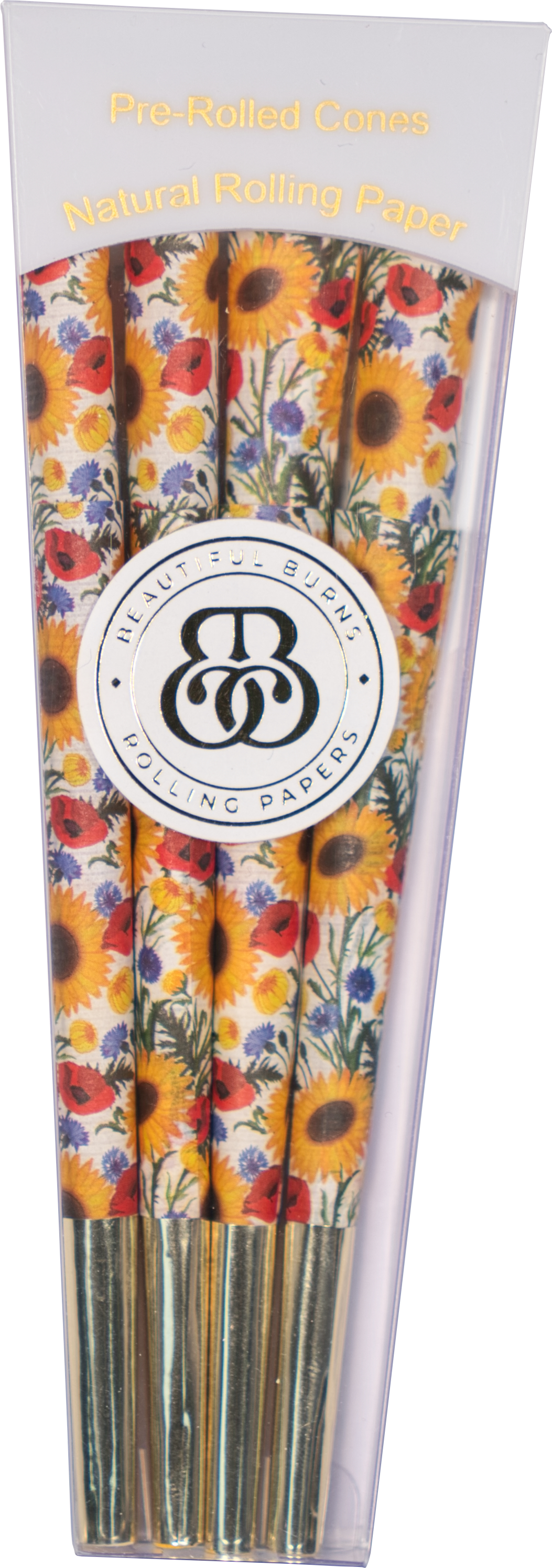 Sunflower Salutation Beautiful Burns Pre-Roll Cones