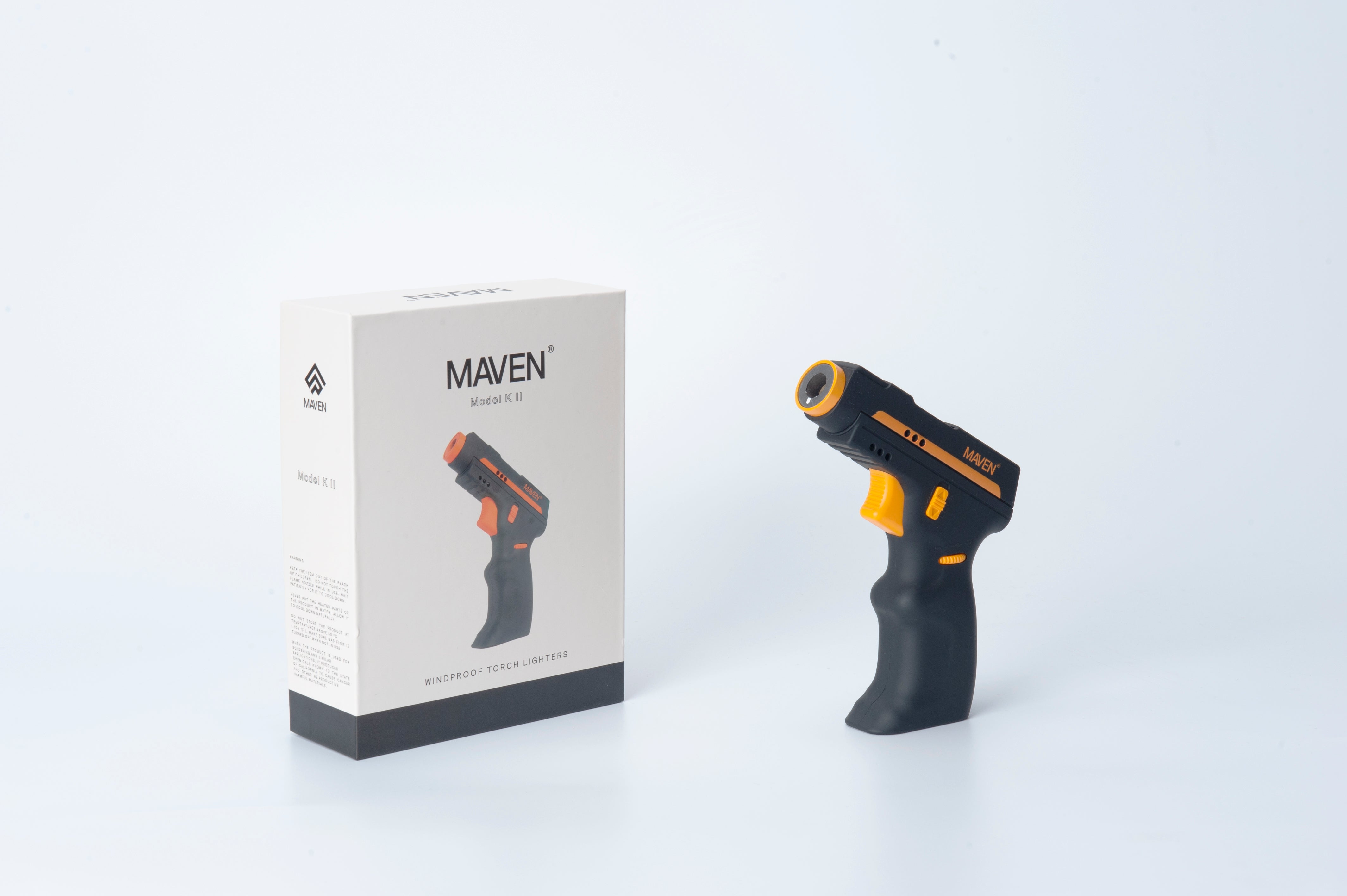Maven Model K2 Dab Torch - Black/Orange