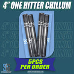 4" Stoned Genie One Hitter Chillums