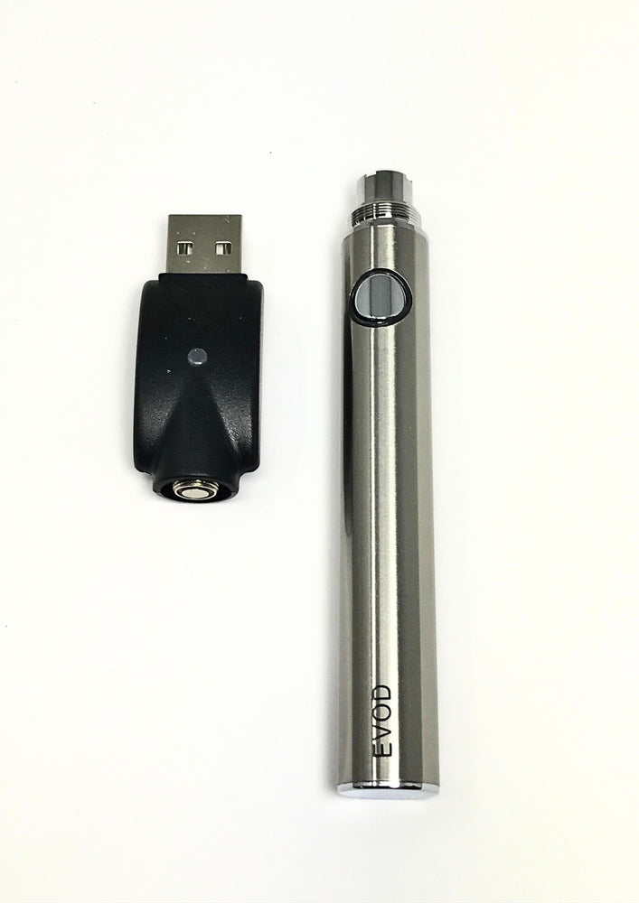 Evod Vape Battery - 900 Mah - Silver