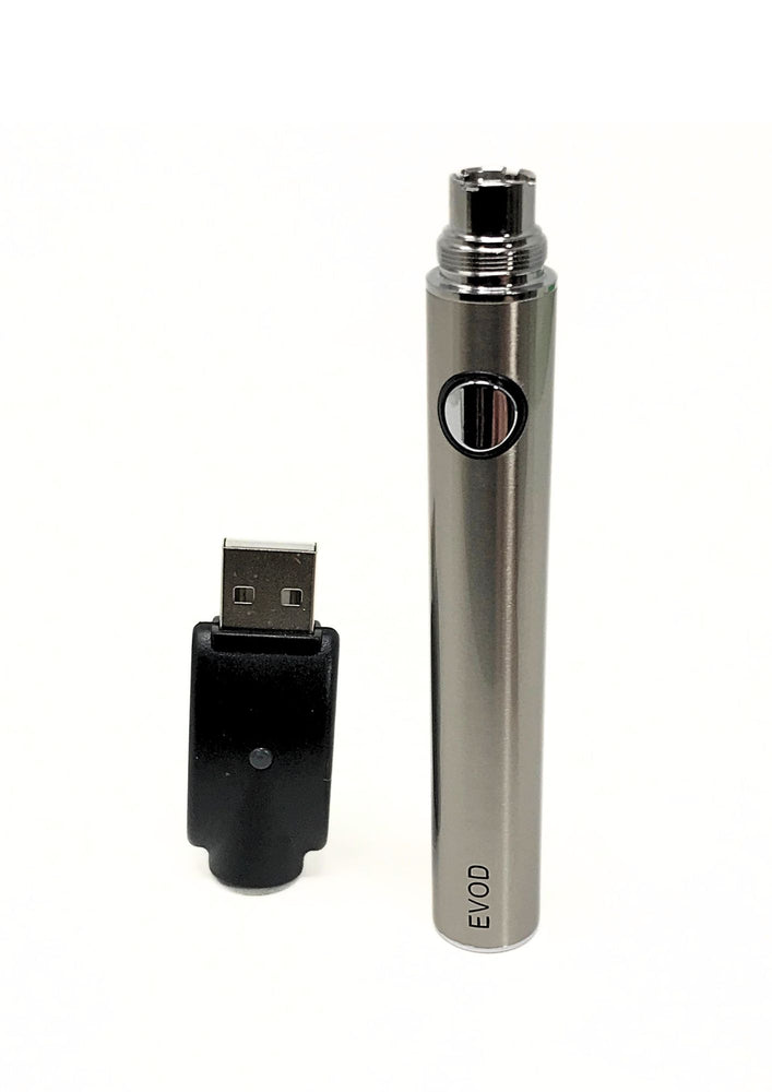 Evod Vape Battery - 900 Mah - Silver