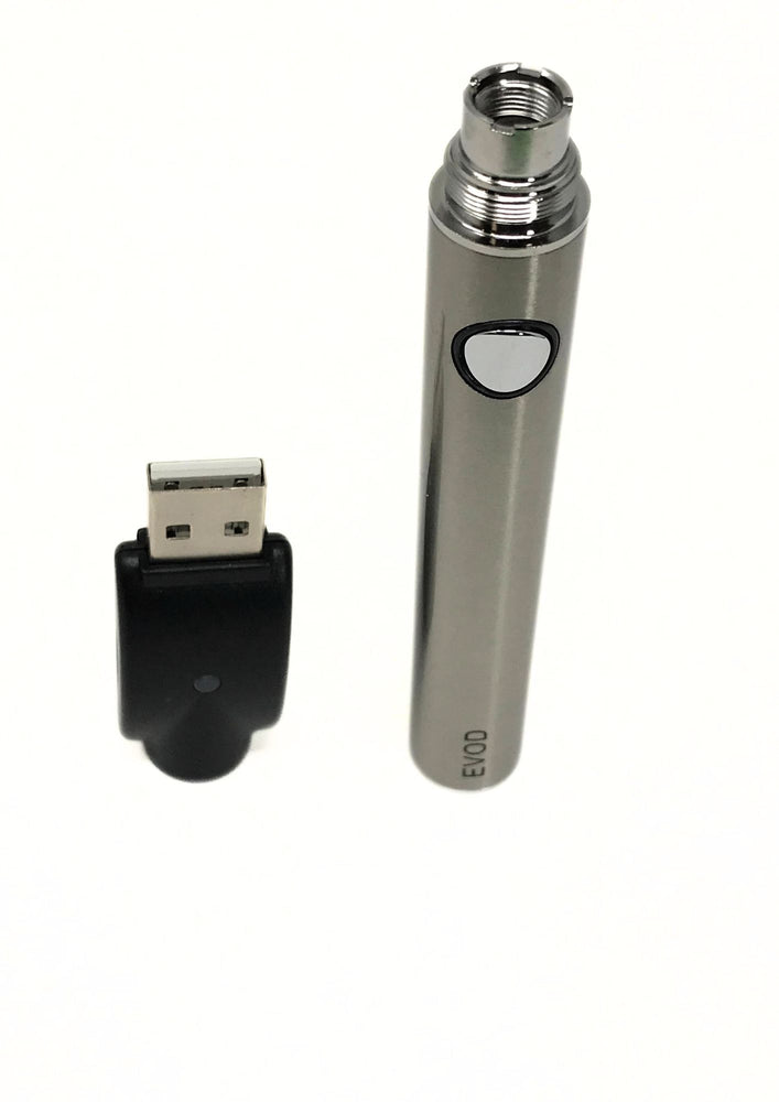 Evod Vape Battery - 900 Mah - Silver