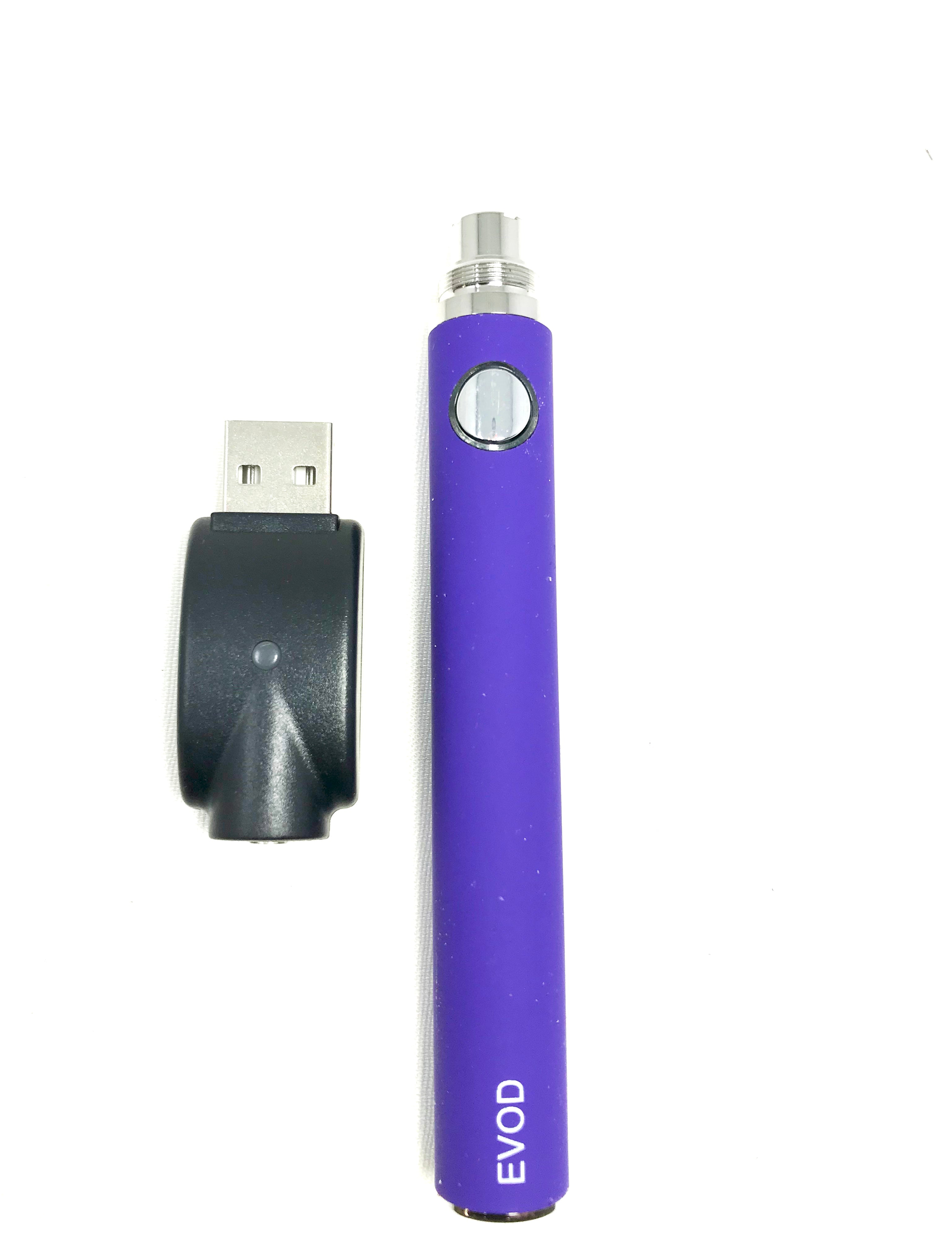 Evod Vape Battery - 1100 Mah - Purple StonedGenie.com Evod Vape Battery - 1100 Mah - Purple StonedGenie.com