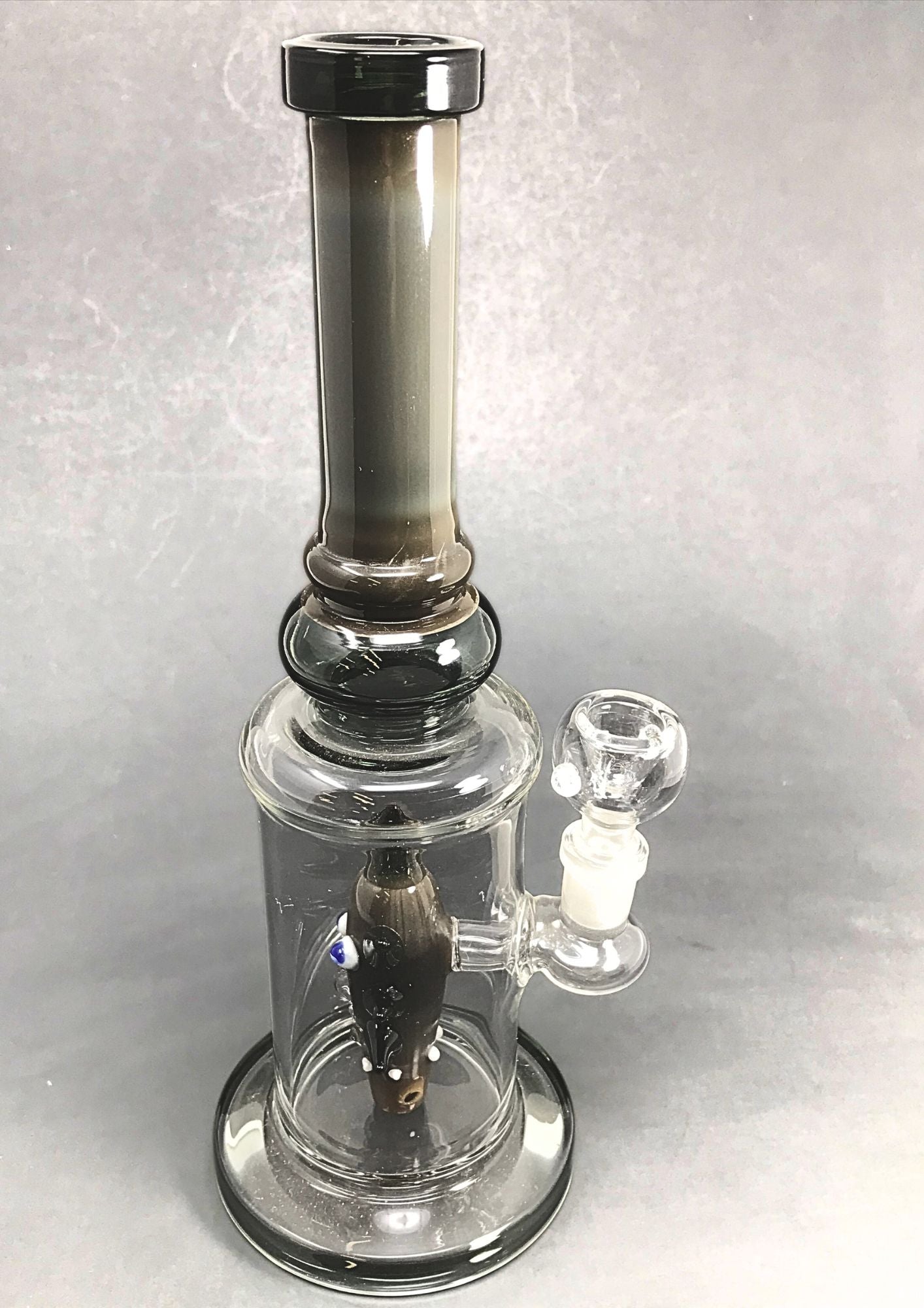 10" Rick Face Bong (Black)