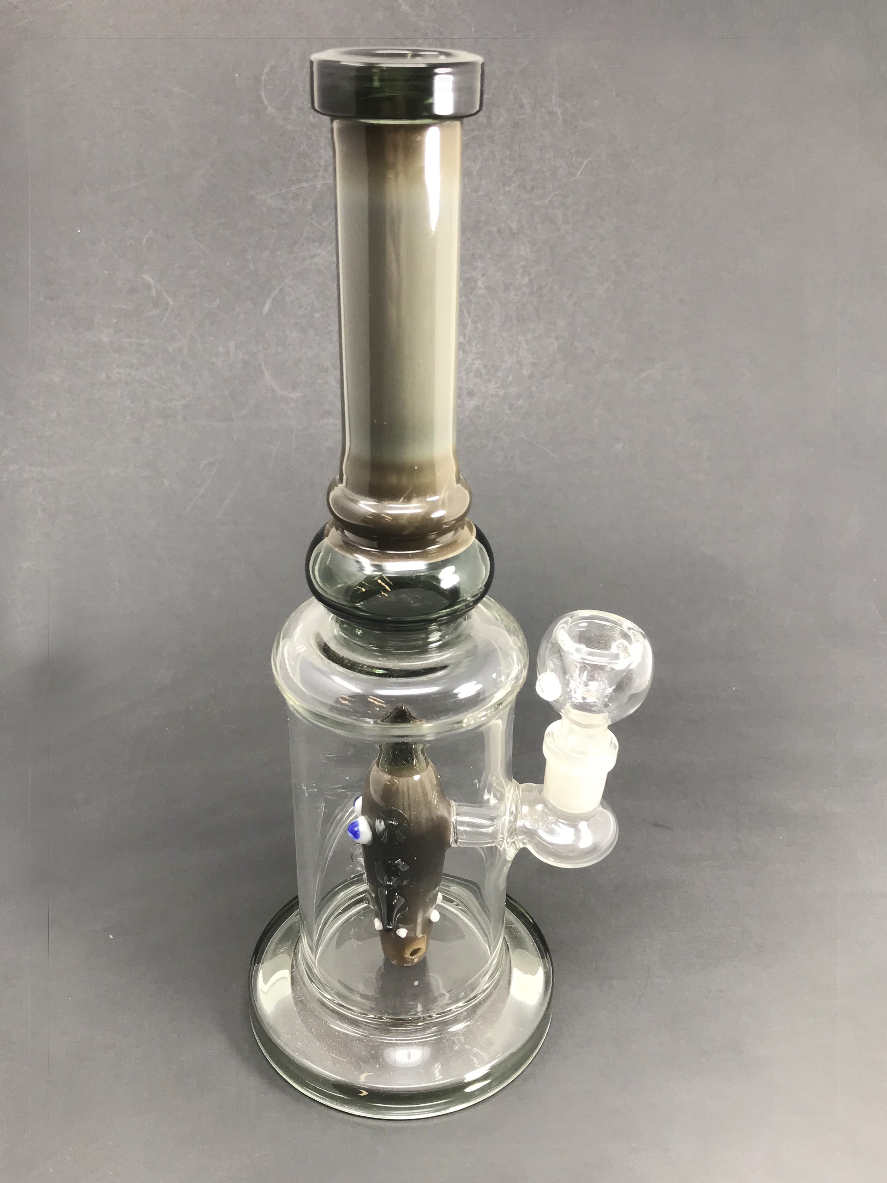 10" Rick Face Bong (Black)