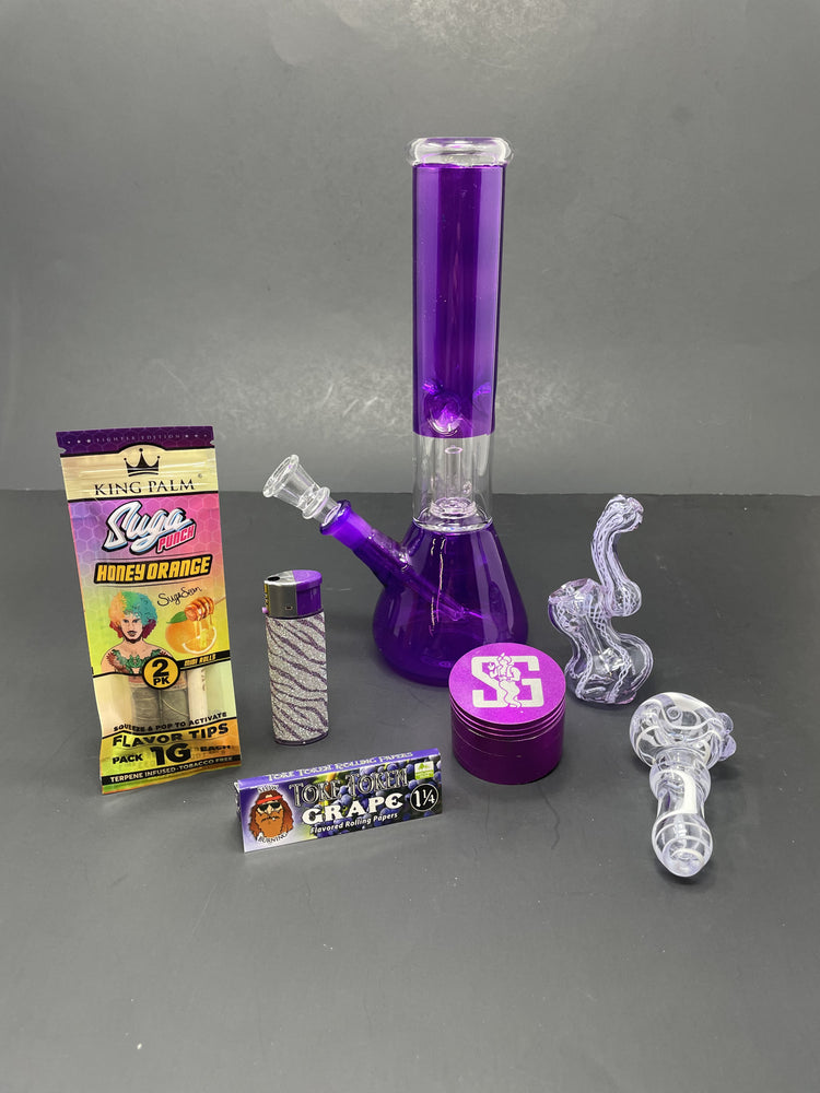 Purple Haze Bong Combo