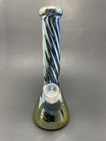 10" Rainbow Iridescent Beaker Bong