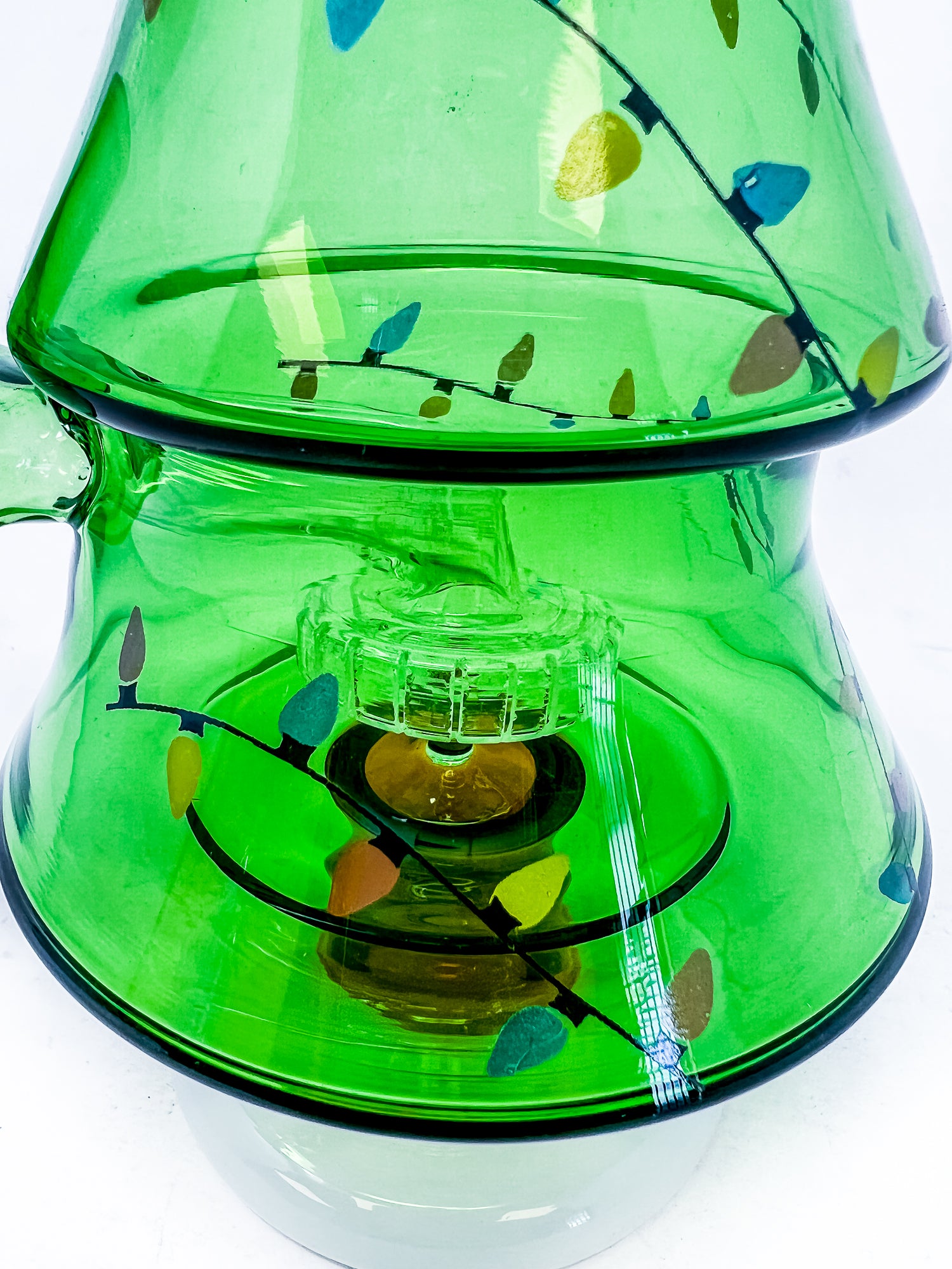 11" Stoned Genie Christmas Tree Bong