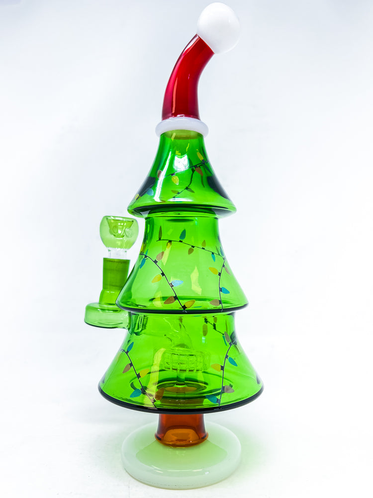 11" Stoned Genie Christmas Tree Bong