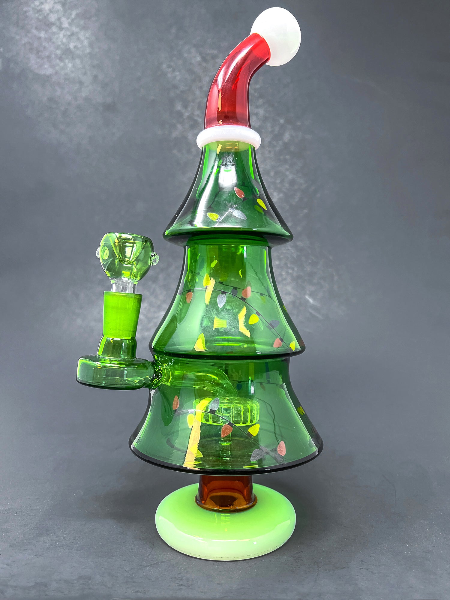 11" Stoned Genie Christmas Tree Bong