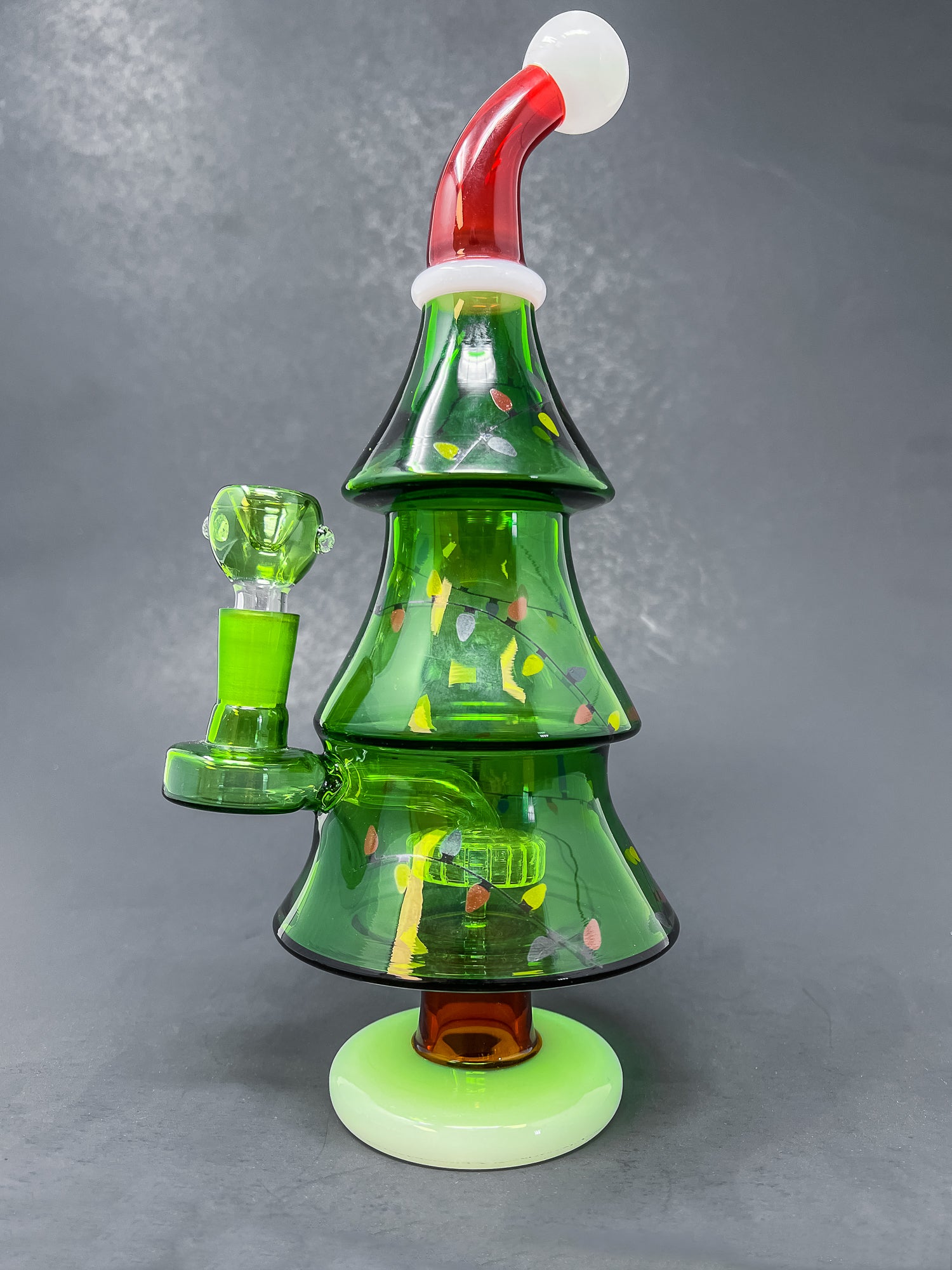 11" Stoned Genie Christmas Tree Bong