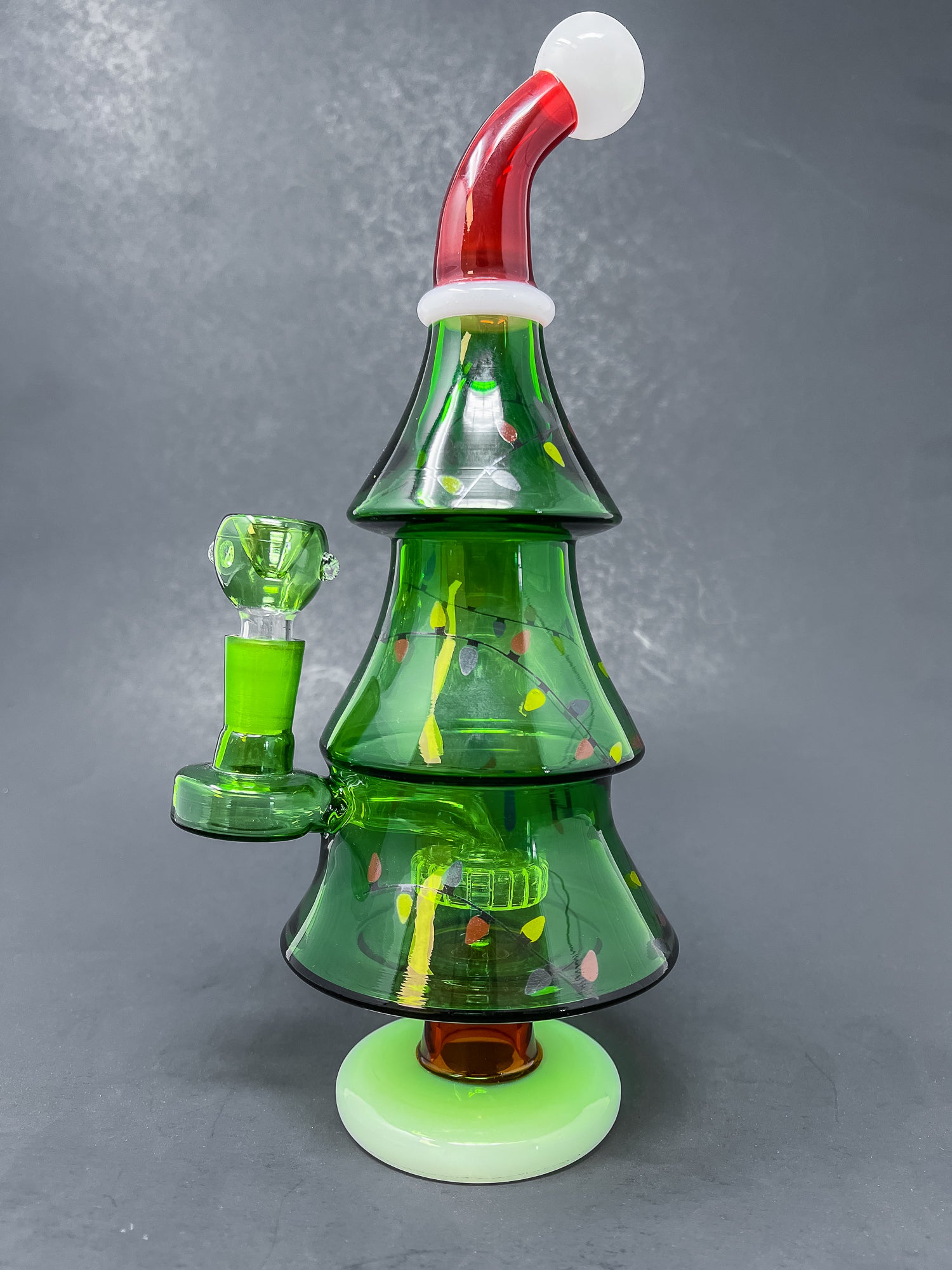 11" Stoned Genie Christmas Tree Bong