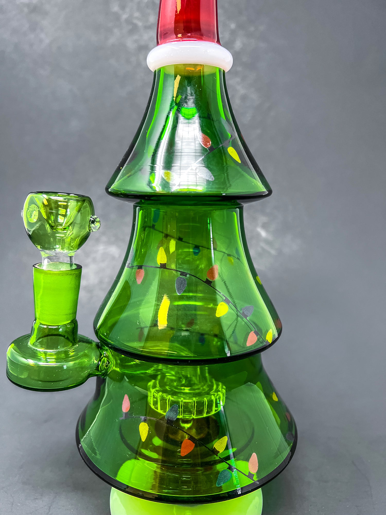11" Stoned Genie Christmas Tree Bong