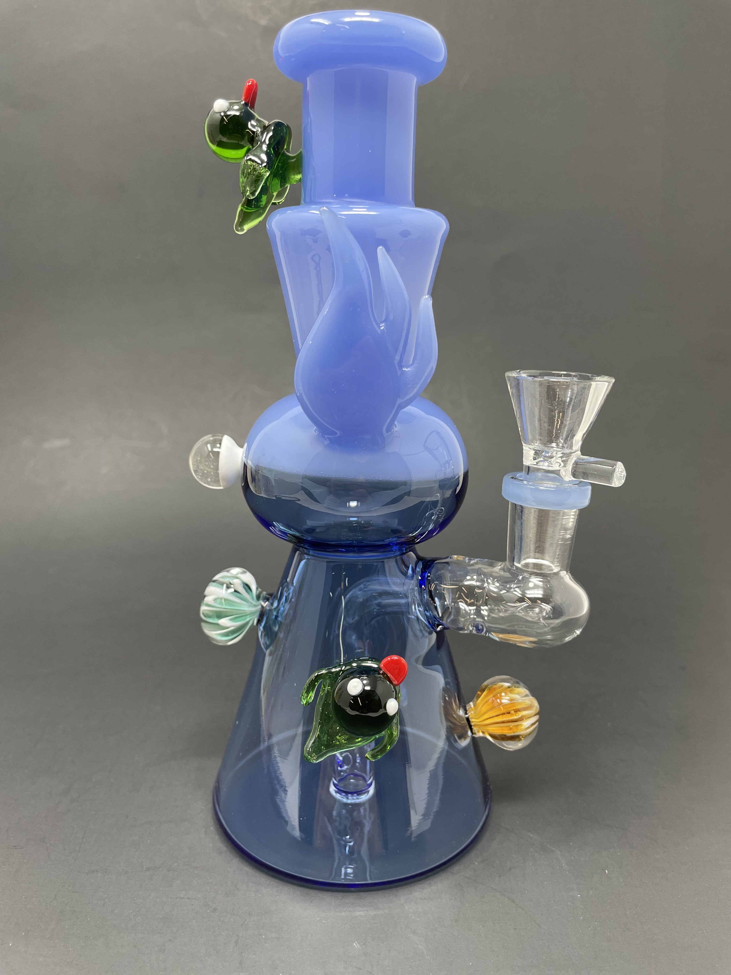 3 Bong Combo Pack – Mushroom, Duck & Heart Bongs StonedGenie.com