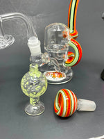 Green Cloud Recycler  Dab Rig Combo Set