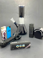 Black Widow Beaker Bong Combo Set