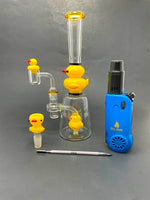 Rubber Duck Dab Rig Combo Set