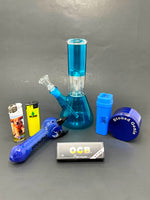 Blue Magic Beaker Bong Combo