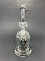 9" Black Premium Mushroom Shower Bend Bong