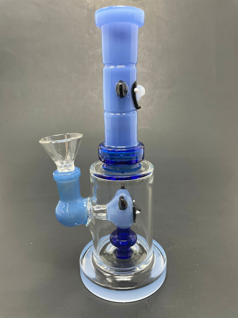 3 Bong Combo – Mini Spiral, Zong & Panda Percolator Glass Bongs StonedGenie.com