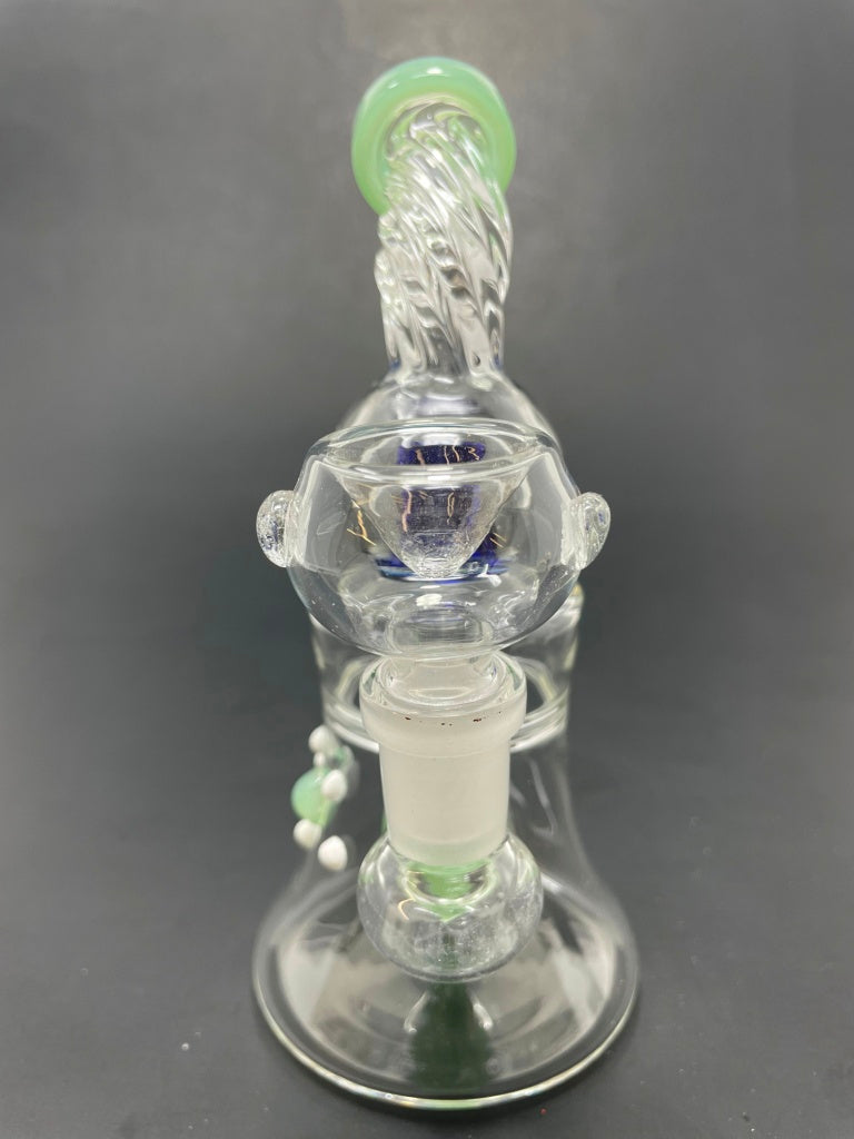 6" Green Chili Pepper Shower Bend Bong