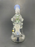 6" Blue Chili Pepper Shower Bend Bong