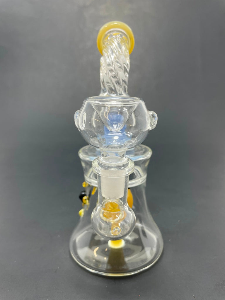 6" Yellow Chili Pepper Shower Bend Bong