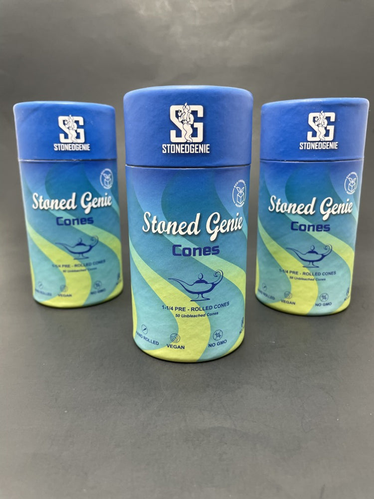 1 1/4 Stoned Genie Pre Rolled Cones