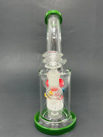 8.5" Green Mushroom Bong