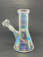 6.5" Iridescent Beaker Bong