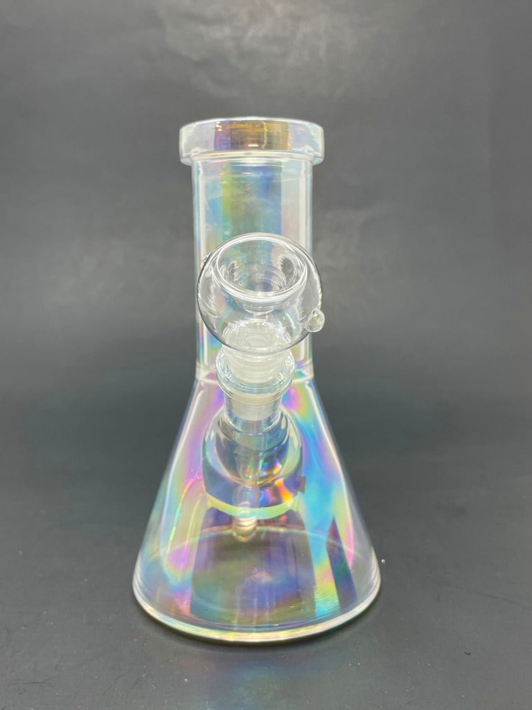 6.5" Iridescent Beaker Bong