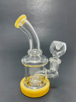 5.5" Yellow Mini Single Percolator Shower Bend