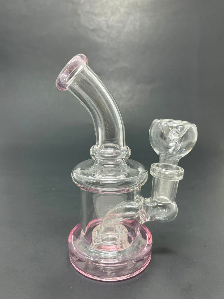 5.5" Pink Mini Single Percolator Shower Bend