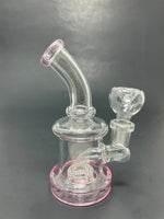 5.5" Pink Mini Single Percolator Shower Bend