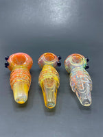 5" Orange Splatter Hand Pipe