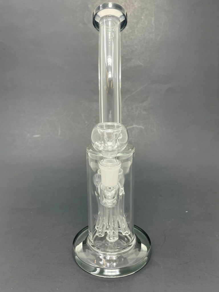 10" Grey Jellyfish Percolator Bong