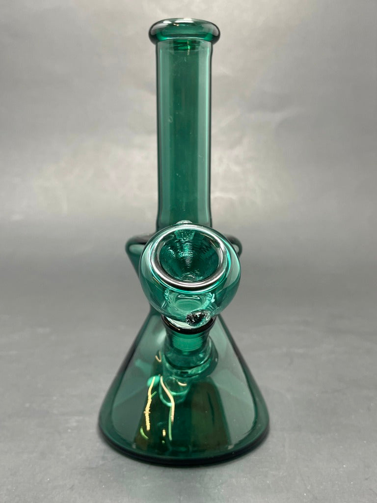 6.5" Aqua Hour Glass Shaped Bong