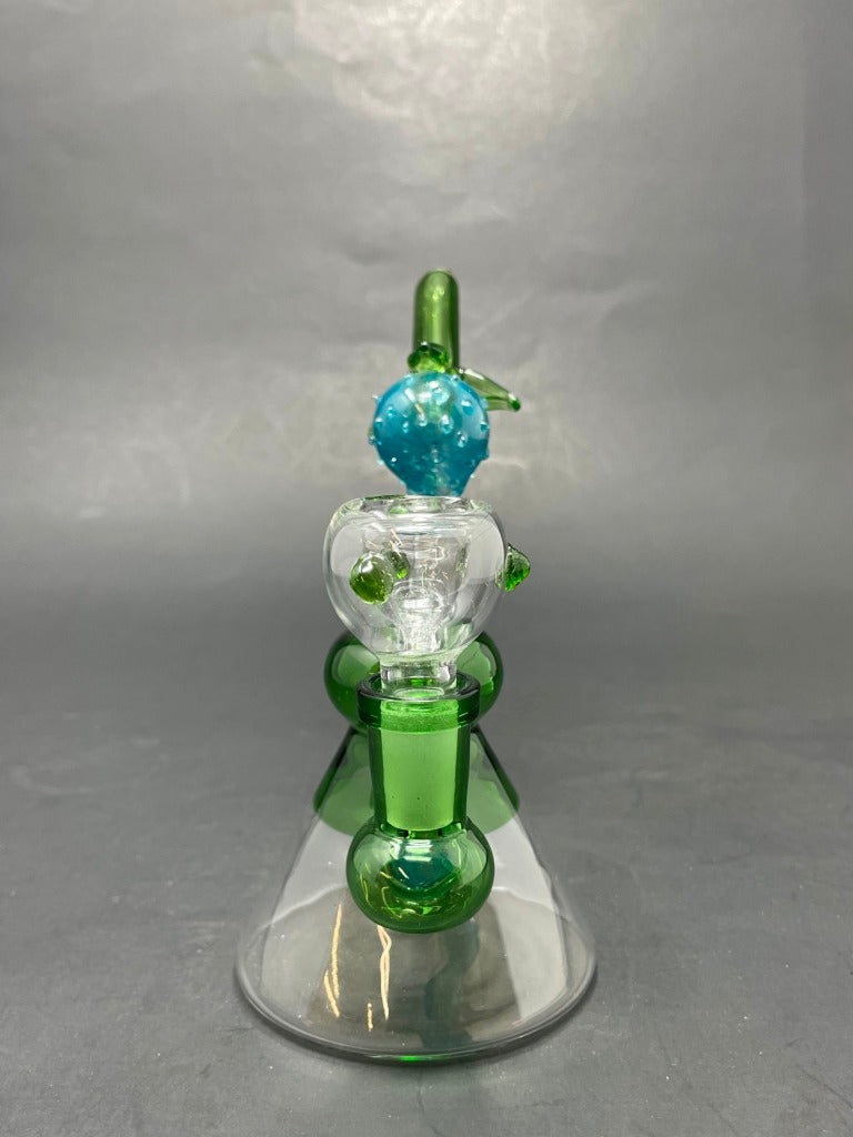 6" Green Lemon Drop Bong