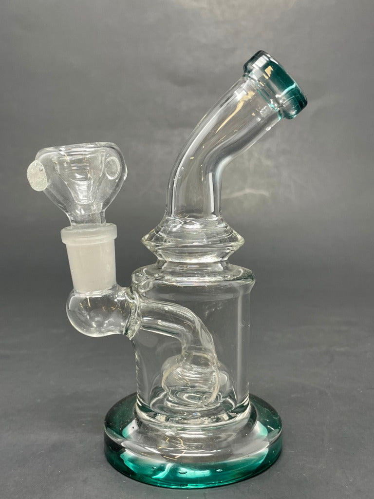 5.5" Aqua Mini Shower Bend Bong