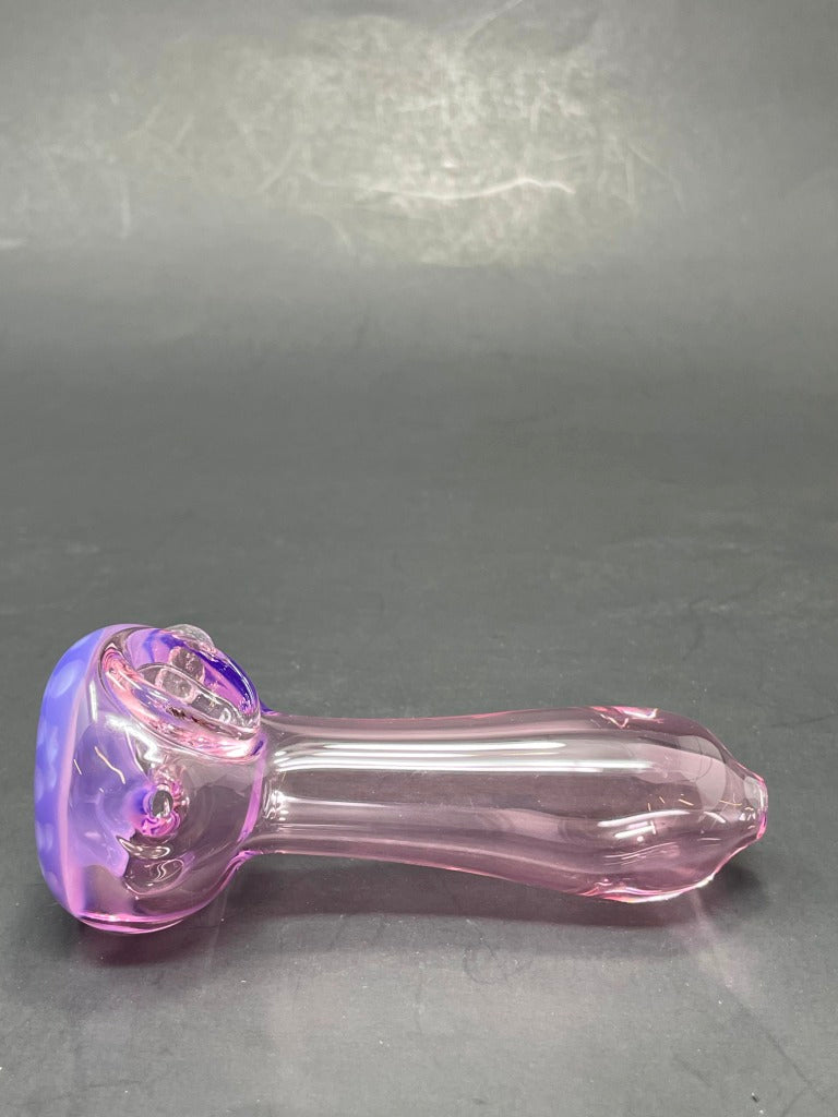 5" Purple & Pink Dotted Hand Pipe